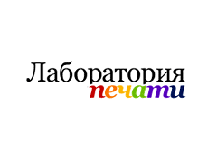 Логотип типографии "Лаборатория печати"