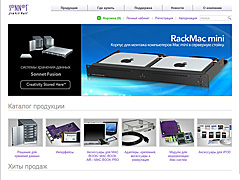 Интернет-магазин компании Sonnet - лидера в области создания локальных систем хранения данных